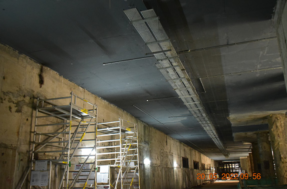 Concourse level MEP works